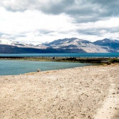 Istmo que divide los Lagos Posadas y Pueyrredón